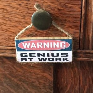 Mini Farmhouse Style Handcrafted Hanging Wood Sign